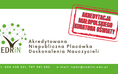Akredytacja Małopolskiego Kuratora Oświaty